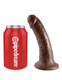 King Cock 6 Inches BrownDildo by Pipedream - Product SKU PD550129