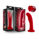 Temptasia Jezebel Crimson Red G-Spot Dildo by Blush Novelties - view 4