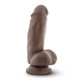 Mr Skin Mr Smith 6 inches Dildo Suction Cup Brown by Blush Novelties - view 3