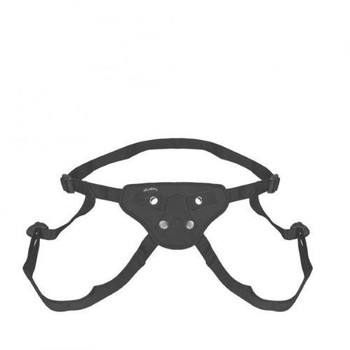 Lux Fetish Beginners Strap On Harness Black by Electric Eel Inc