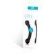 Glas Double Bull Black Glass Dildo by Glas Toy - view 2