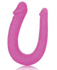Silicone Double Dong AC/DC Dong Pink by Cal Exotics