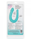 Silicone Double Dong AC/DC Dong Teal Blue by Cal Exotics - view 2