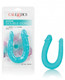 Silicone Double Dong AC/DC Dong Teal Blue by Cal Exotics - view 4