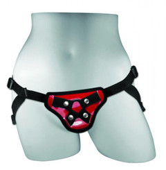 Entry Level Harness O/S Red by Sportsheets