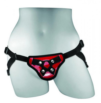 Entry Level Harness O/S Red by Sportsheets