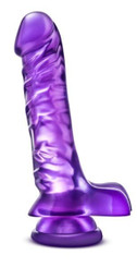 B Yours Basic 8 Purple Realistic Dildo Adult Toys