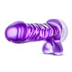 B Yours Basic 8 Purple Realistic Dildo - view 2