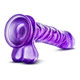 B Yours Basic 8 Purple Realistic Dildo - view 3