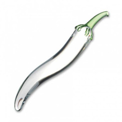 Glas Glass Naturals Chili Pepper Dildo by Glas Toy