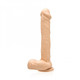 Penis Balls 9 Inches Suction Cup Dildo Beige by Blush Novelties