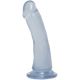 Crystal Jellies Slim Dong 6.5 In Clear Sex Toys