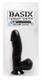 Basix Rubber Works 6.5 inches Dong with Suction Cup Black by Pipedream - Product SKU PD422023