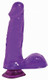 Basix Rubber Works 6 inches Dong Suction Cup Purple Best Sex Toy