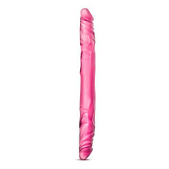B Yours 14 inches Double Dildo Pink by Blush Novelties