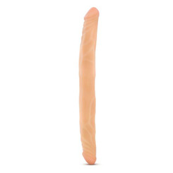 B Yours 14 inches Double Dildo Beige by Blush Novelties