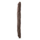 Dr. Skin 14 Double Dildo Chocolate by Blush Novelties - view 4