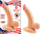 NassToys All American Mini Whoppers 5 inches Curved Dong, Balls Beige - Product SKU NW23921