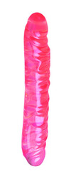 Translucence 12 inch veined double dildo Adult Toys