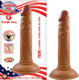 Latin American Mini Whopper 5 inches Straight Dong Brown by NassToys - Product SKU NW23882