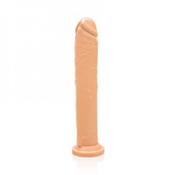 The Cock with Suction Vanilla 10 inches Beige Dildo Sex Toy For Sale