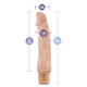 Blush Novelties Cock Vibe #6 Vibrating 9 inches Dong Beige - Product SKU BN11313