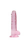 SHOTS AMERICA Real Cock 7in Realistic Dildo W/ Balls Pink - Product SKU SHTREA091PNK