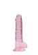 RealShaft Dildo 7in Realistic Dildo W/ Balls Pink by SHOTS AMERICA - view 3