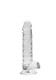 RealShaft Dildo Crystal Clear Dildo W/ Balls 7in by SHOTS AMERICA - view 3