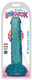 LolliPop Dildo 8 inches Slim Stick Dildo Balls Blue Berry Ice by Curve Novelties - view 2