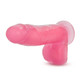 Glow Dicks The Rave Pink Realistic Dildo by Blush Novelties - Product SKU BN46410