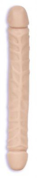 Jr. Double Header 12in - Beige by Doc Johnson