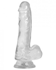 Clear Addiction 7 In Tpe Suction Cup Dong by BMS Enterprises