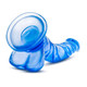 B Yours Sweet N Hard 7 Blue Realistic Dildo by Blush Novelties - view 2