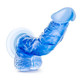 B Yours Sweet N Hard 7 Blue Realistic Dildo by Blush Novelties - view 4