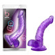 Blush Novelties Sweet N Hard 7 Purple Realistic Dildo - Product SKU BN16491