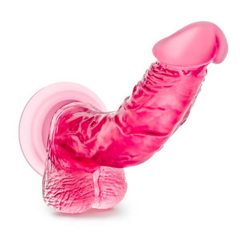 B Yours Sweet N Hard 7 Pink Realistic Dildo by Blush Novelties