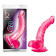 B Yours Sweet N Hard 7 Pink Realistic Dildo by Blush Novelties - view 2