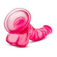 B Yours Sweet N Hard 7 Pink Realistic Dildo by Blush Novelties - view 3