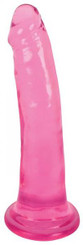 LolliPop Dildo 8 inches Slim Stick Dildo Pink Cherry Ice by Curve Novelties