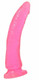 Basix Rubber Slim 7 inches Dong Suction Cup Pink by Pipedream Products