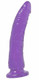 Basix Rubber Works 7 inches Slim Dong With Suction Cup Purple by Pipedream Products