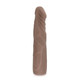 Blush Novelties Au Naturel Victor Chocolate Brown Realistic Dildo - Product SKU BN26796