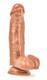 The Kingpin Latin Brown Dildo by Blush Novelties - view 2