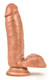 Manny The Fireman Latin Brown Dildo by Blush Novelties