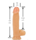 The Pool Boy Dlido Beige by Blush Novelties - view 4
