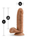 Blush Novelties Loverboy Derek The Bartender Mocha Tan Dildo - Product SKU BN16507