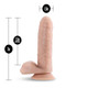 Loverboy Tony The Waiter Beige Dildo by Blush Novelties - view 3