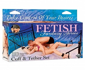 Fetish Fantasy Cuff and Tether Set Adult Toy