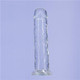 Addiction Crystal 8 Vertical Dong Clear Tpe W/ Bullet  inches by BMS Enterprises - Product SKU BMS85220